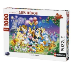 Puzzle La Famille Disney 1000 piezas - Nathan