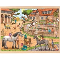 Puzzle La hípica - Goki