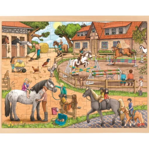 Puzzle La hípica - Goki