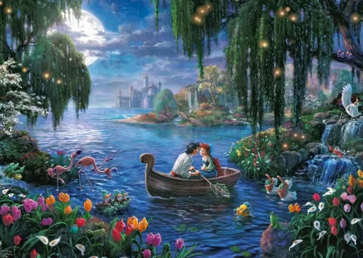 Puzzle La Sirenita y el Príncipe Eric 1000 piezas - Schmidt Spiele
