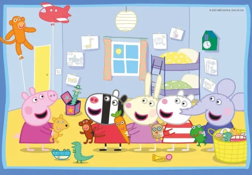 Puzzle Las aventuras de Peppa Pig 2x12 pcs - Ravensburger