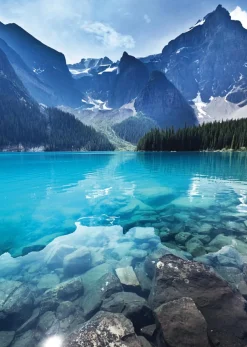 Puzzle Las Montañas Azules 1000 piezas - Nathan