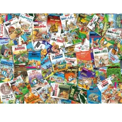 Puzzle Álbumes de Astérix 1000 pzs - Nathan