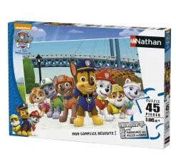 Puzzle listo para usar Pat'Patrouille 45 piezas - Nathan