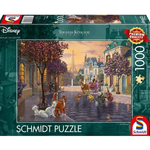 Puzzle Los aristogatos 1000 piezas - Schmidt Spiele