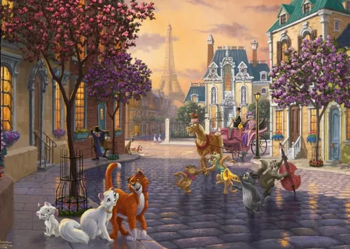 Puzzle Los aristogatos 1000 piezas - Schmidt Spiele