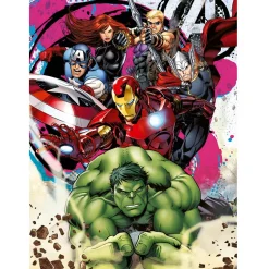 Puzzle Los Avengers en acción 250 piezas - Nathan