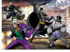 Puzzle Los enemigos de Batman 100 piezas - Nathan