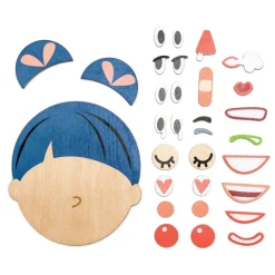 Puzzle magnético de emociones - Tender Leaf Toys