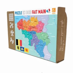 Puzzle Mapa de Bélgica - Puzzle Michèle Wilson