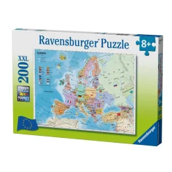 Puzzle Mapa de Europa 200 piezas - Ravensburger