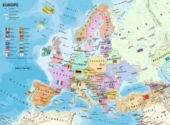 Puzzle Mapa de Europa 200 piezas - Ravensburger