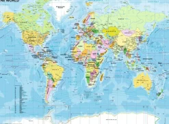 Puzzle Mapa del Mundo 200 piezas - Ravensburger