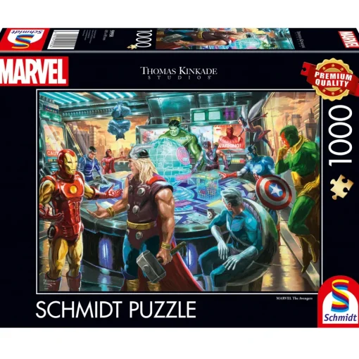 Puzzle Marvel The Avengers 1000 piezas - Schmidt Spiele