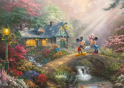 Puzzle Mickey y Minnie 500 piezas - Schmidt Spiele