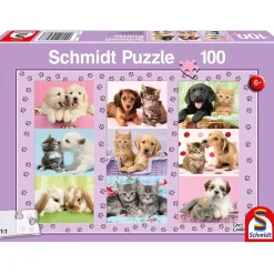 Puzzle Mis amigos animales 100 pzs - Schmidt Spiele