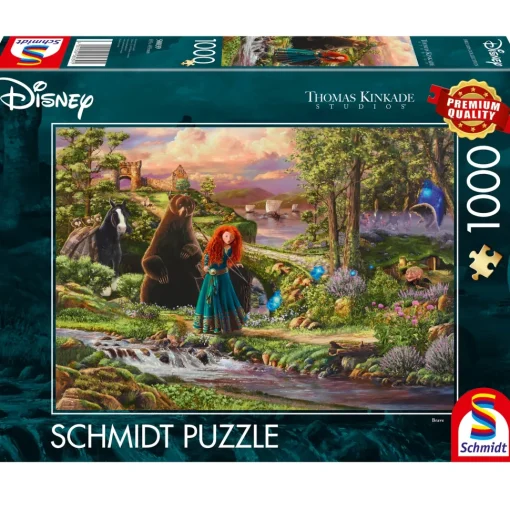Puzzle Mérida Leyenda de las Tierras Altas 1000 pzs - Schmidt Spiele