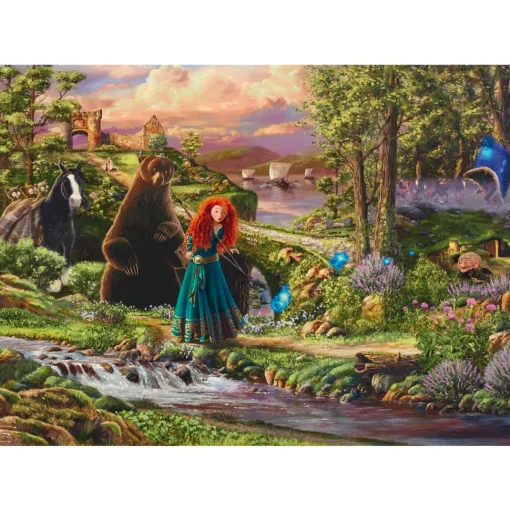 Puzzle Mérida Leyenda de las Tierras Altas 1000 pzs - Schmidt Spiele