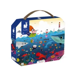 Puzzle Mundo Submarino 100 piezas - Janod