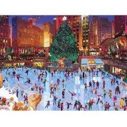 Puzzle Navidad en el Rockefeller Center 1000 pzs - Ravensburger