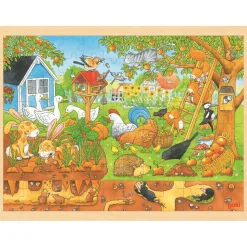 Puzzle Nuestro jardín - Goki