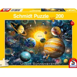 Puzzle Nuestro sistema solar 200 pzs - Schmidt Spiele