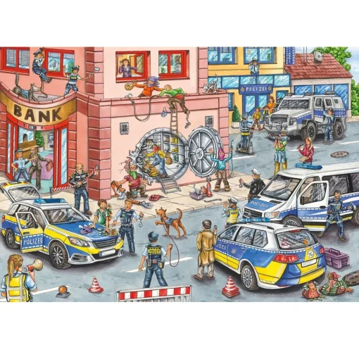 Puzzle Operación policial 100 pzs - Schmidt Spiele