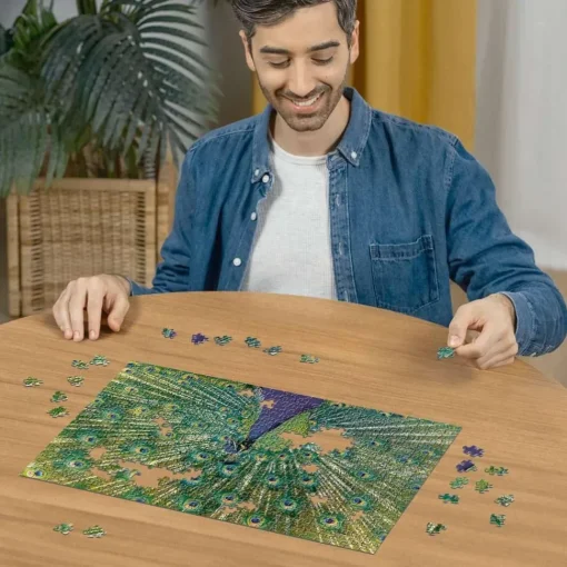 Puzzle Pavo real 500 pzs - Ravensburger