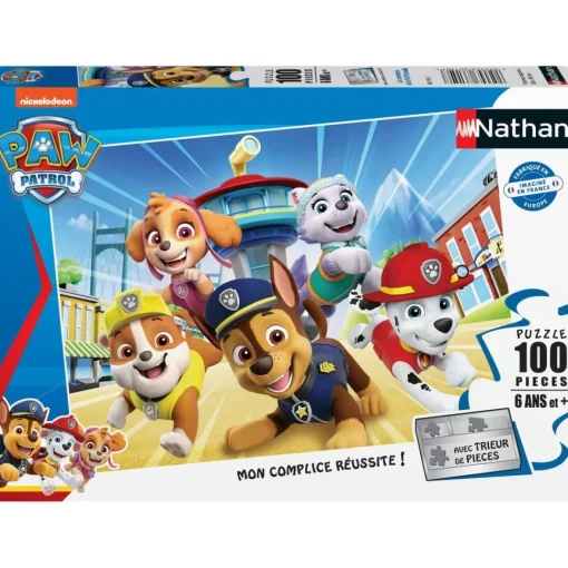 Puzzle PAW patrol 100 piezas - Nathan