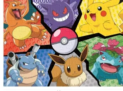 Puzzle Pikachu, Evoli y compañía 100 piezas - Nathan