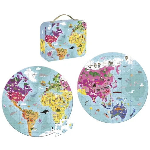 Puzzle Planeta Azul 208 piezas - Janod