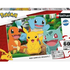 Puzzle Pokemon en el parque 60 piezas - Nathan