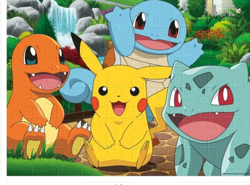 Puzzle Pokemon en el parque 60 piezas - Nathan