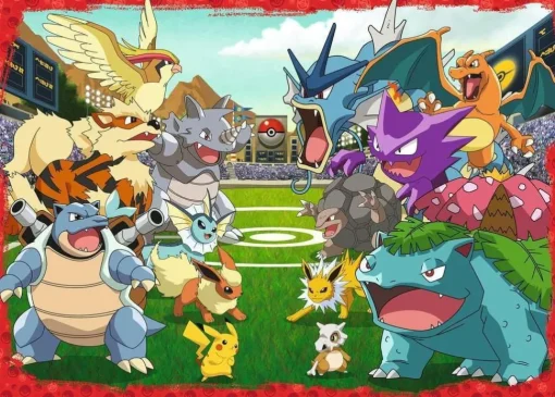Puzzle Pokemon Showdown 1000 piezas - Ravensburger