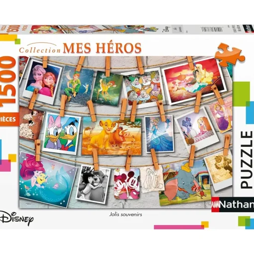 Puzzle Pretty Disney Memories 1500 piezas - Nathan