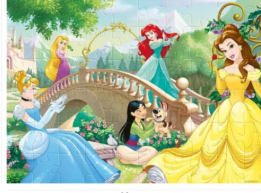 Puzzle Princesas Disney 60 piezas - Nathan