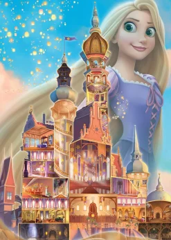 Puzzle Raiponce Disney Castles 1000 piezas - Ravensburger