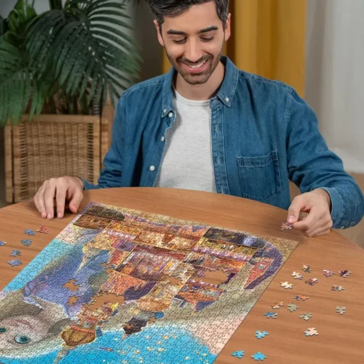 Puzzle Raiponce Disney Castles 1000 pzs - Ravensburger