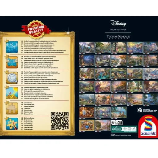 Puzzle Raiponce enredada en el amor 1000 piezas - Schmidt Spiele