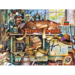 Puzzle Remington el jardinero 1000 pzs - Schmidt Spiele