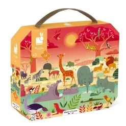 Puzzle Reserva de Animales 54 piezas - Janod