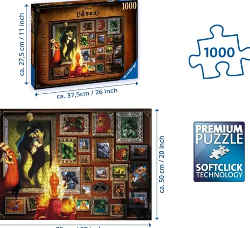 Puzzle Scar 1000 piezas - Ravensburger