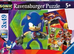 Puzzle Sonic 3x49 pcs - Ravensburger