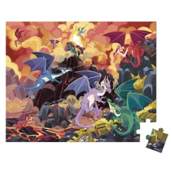 Puzzle Tierra De Dragones 54 piezas - Janod