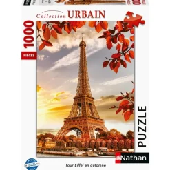 Puzzle Torre Eiffel en otoño 1000 piezas - Nathan