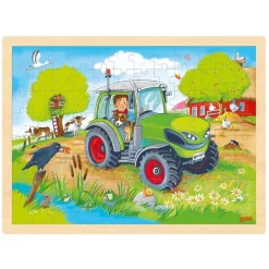 Puzzle Tractor - Goki
