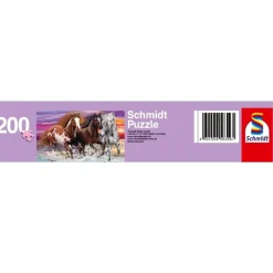 Puzzle Trío de caballos salvajes 200 pzs - Schmidt Spiele