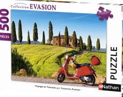 Puzzle Viaje a la Toscana 500 piezas - Nathan