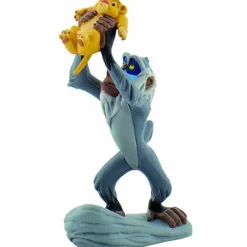 Rafiki con el bebé Simba - Bullyland