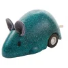 Ratón azul de retrofricción - Plan Toys